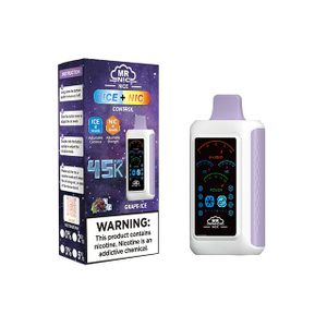 Mr Nic Nice 45000 Puffs Vape Pens Vs Fluum Box 45000 Puff Digital Box Vapes E Cig Disponibel Vape Pen med sk&aelig;rm