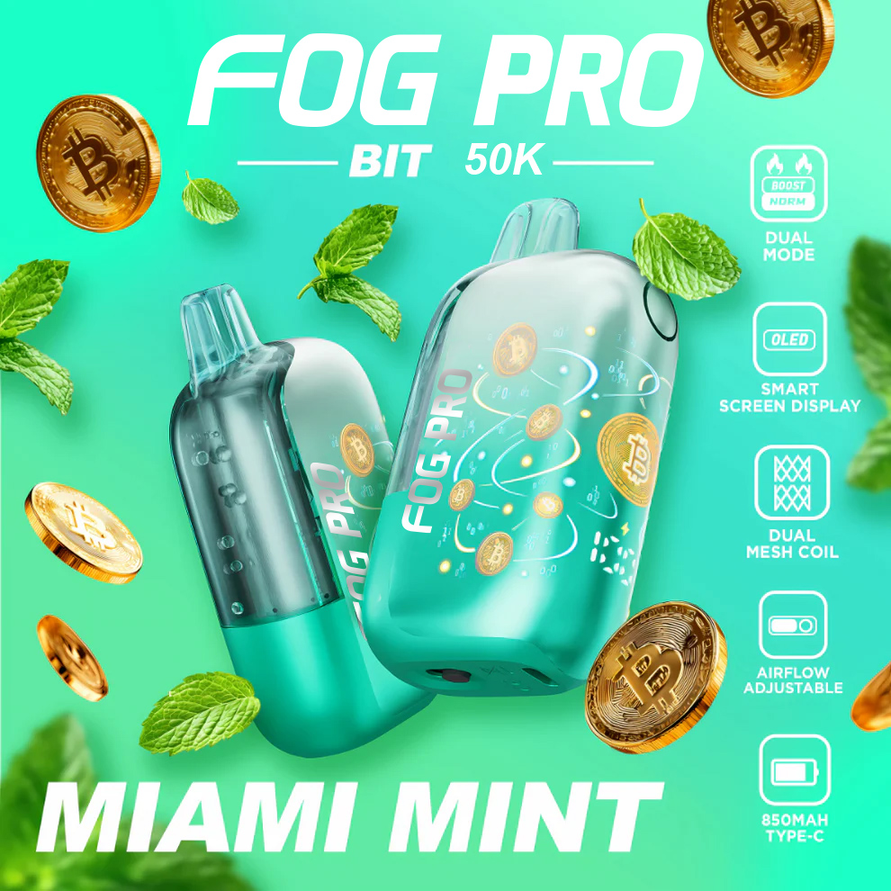 Fog pro BIT 50K – futurisztikus diz&aacute;jn, legend&aacute;s teljes&iacute;tm&eacute;ny, 35 000 puffad&aacute;s