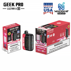 Geek PRO Ultra II Nixodine Vape Pen 60000 Puffs Original Vyrobeno v USA